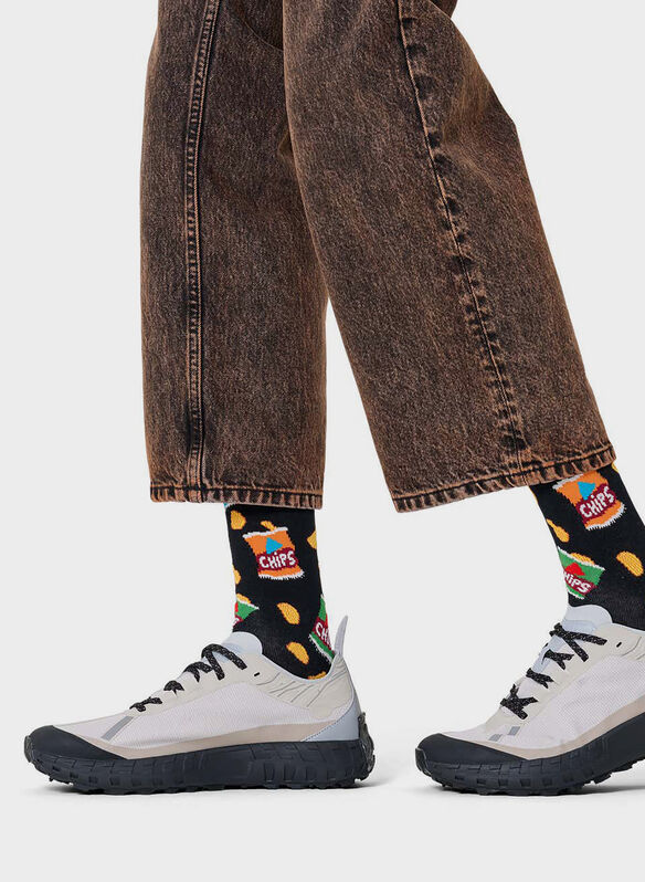 CALZA CHIPS BAG UNISEX, BLACK, medium