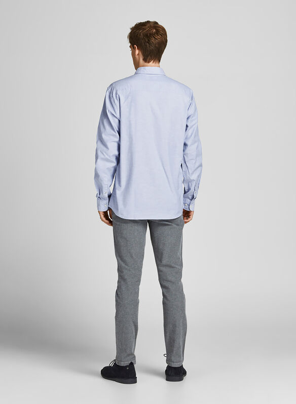 CAMICIA OXFORD, CASHMERE BLUE NVY, medium