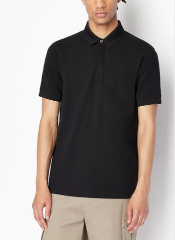 POLO PIQUET STRETCH, 1200 BLK, small