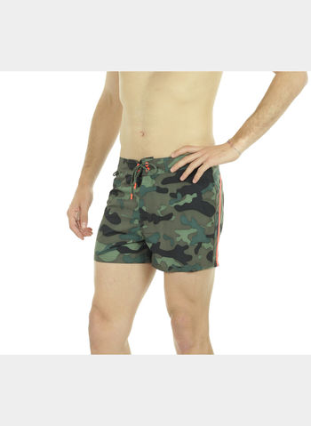 PANTALONCINO MARE MEDIO VITA FISSA , 497FOREST, small