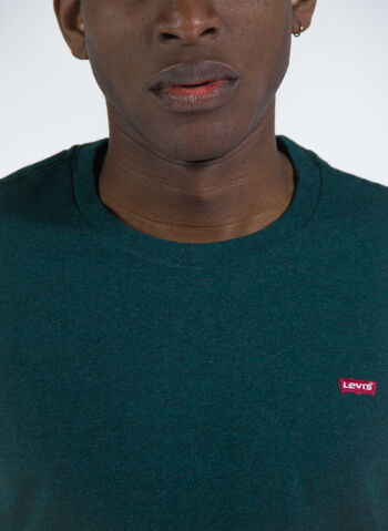 T-SHIRT CON LOGO, 0150 GREEN, small