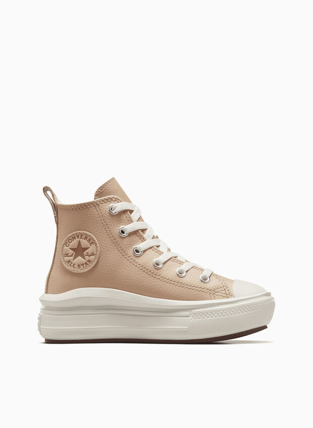 SCARPA CHUCK TAYLOR ALL STAR MOVE BAMBINA, 236 BEIGE, large
