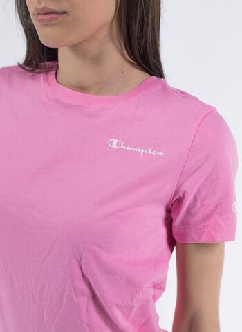 T-SHIRT MICRO LOGO AMERICAN CLASSIC, PS074 PINK, small