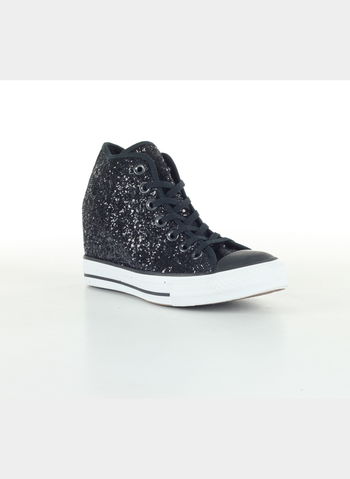 SCARPA ALL STAR MID GLITTER , BLK, small