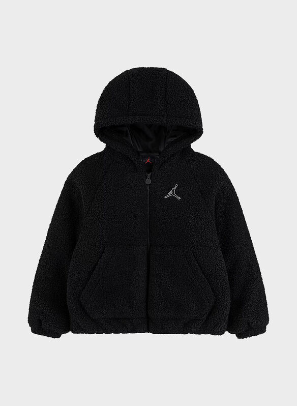 GIUBBOTTO TEDDY JORDAN RAGAZZA, 023 BLK, medium