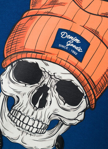 FELPA HOODIE BEHANS TESCHIO RAGAZZO, SET SAIL BLUETTE, small