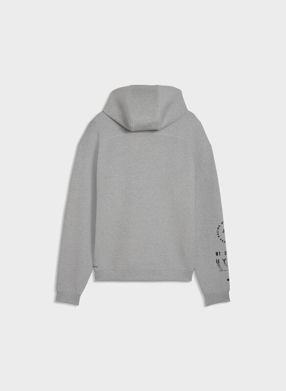 FELPA HYROX CLOUDSPUN HOODIE, 04 GREY MEL, medium