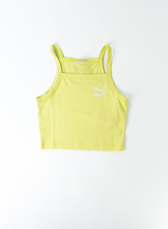 CANOTTA LOGO RAGAZZA, 38 LIME, medium