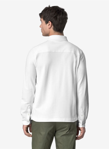 CAMICIA TIMOTHEE PIQUE,  001 WHT, small