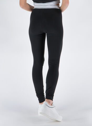 LEGGINGS CON ELASTICO ICONICO, BDS BLK, small