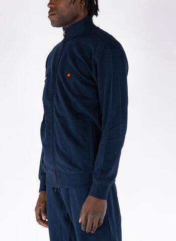 FELPA FULL ZIP PATCH LOGO, 858 NVY, small