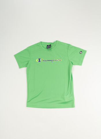 T-SHIRT GIROCOLLO QUICK-DRY RAGAZZO, GS024 GREEN, small