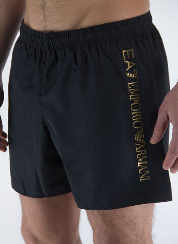 COSTUME BOXER LOGO SILVER, 00120 BLKGOLD, small