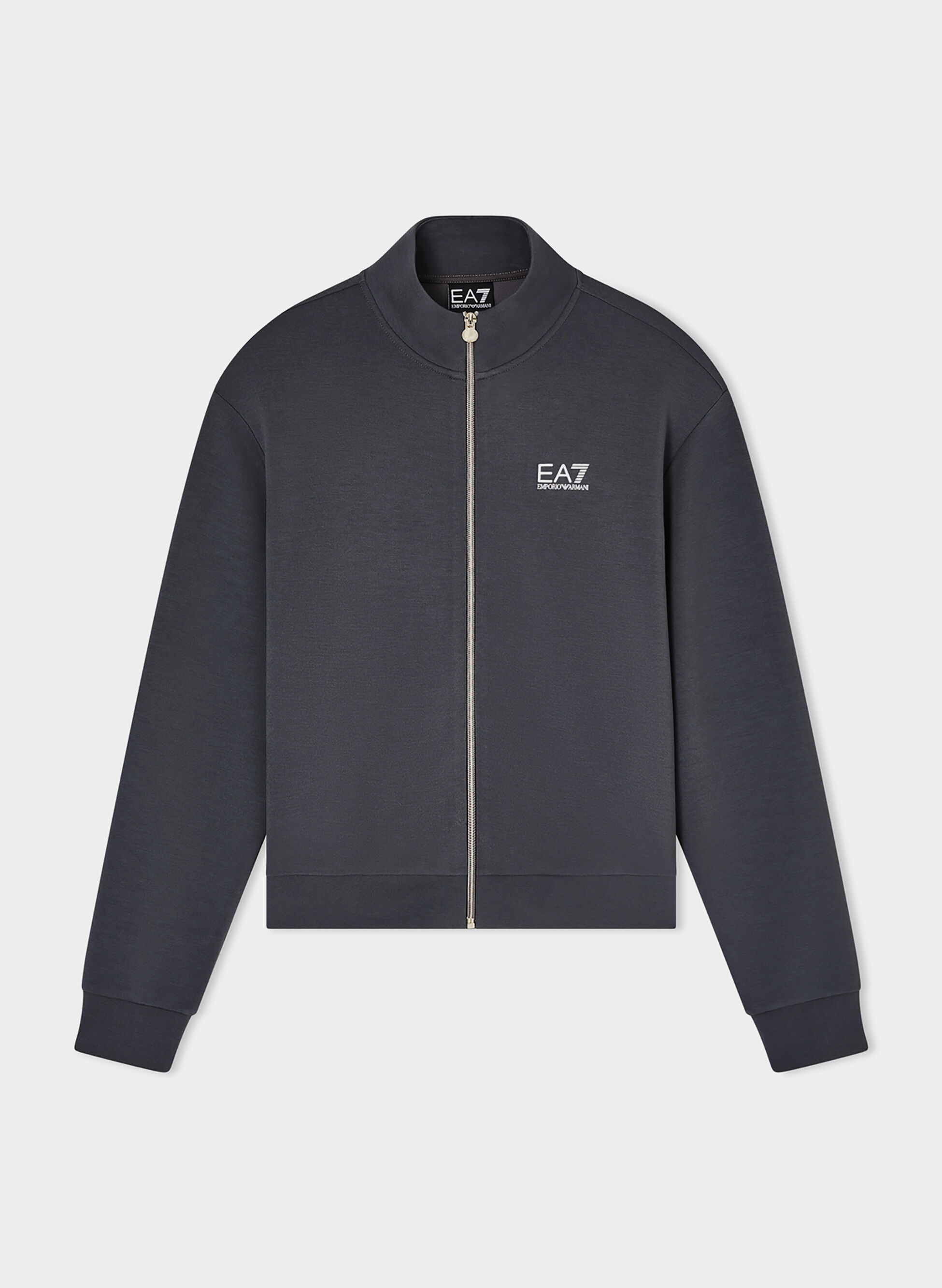 EA7 FELPA FULL ZIP LOGO SERIE S