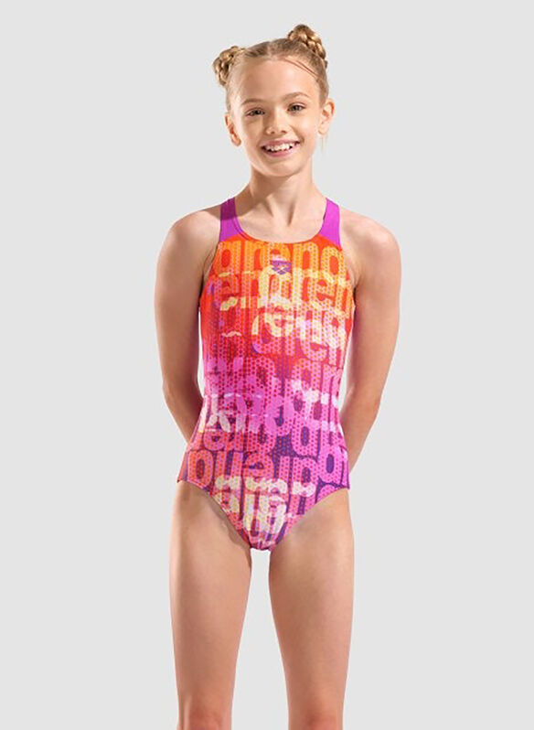 COSTUME MULTI COLOURS RAGAZZA, 908 FUXMULTI, medium