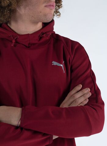 FELPA EVOSTRIPE CON CAPPUCCIO, , small