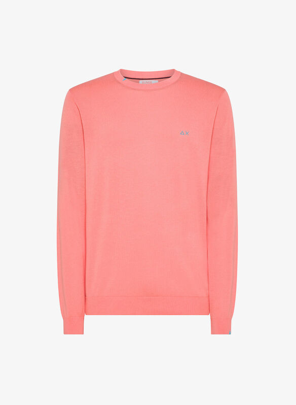 MAGLIONE SOLID, 14 FLAMINGO, medium