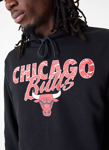 FELPA HOODIE CHICAGO BULLS, BLK, small