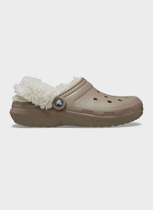 SABOT CLASSIC FLEES LINED CLOG, MUSH BEIGE, medium