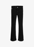 JEANS FLARE RAGAZZA, 1BY BLK, thumb