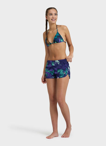 SHORT BEACH ALLOVER, 660 GREEN, small