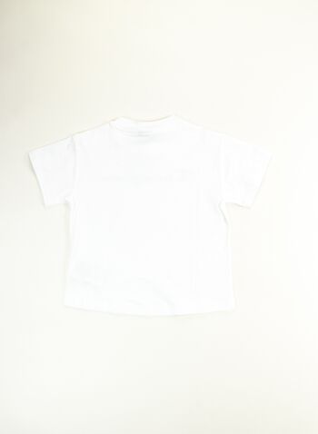 T-SHIRT BIG LOGO AMERICAN CLASSIC RAGAZZO, WW001WHT, small