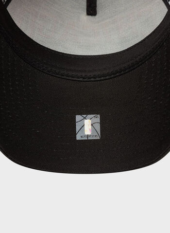 CAPPELLO TRUCKER CHICAGO BULLS NBA SCRIPT UNISEX, BLKRED, small