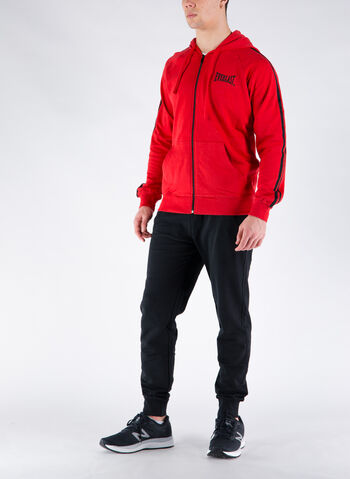 TUTA CON GIACCA CAPPUCCIO, 5520REDBLK, small