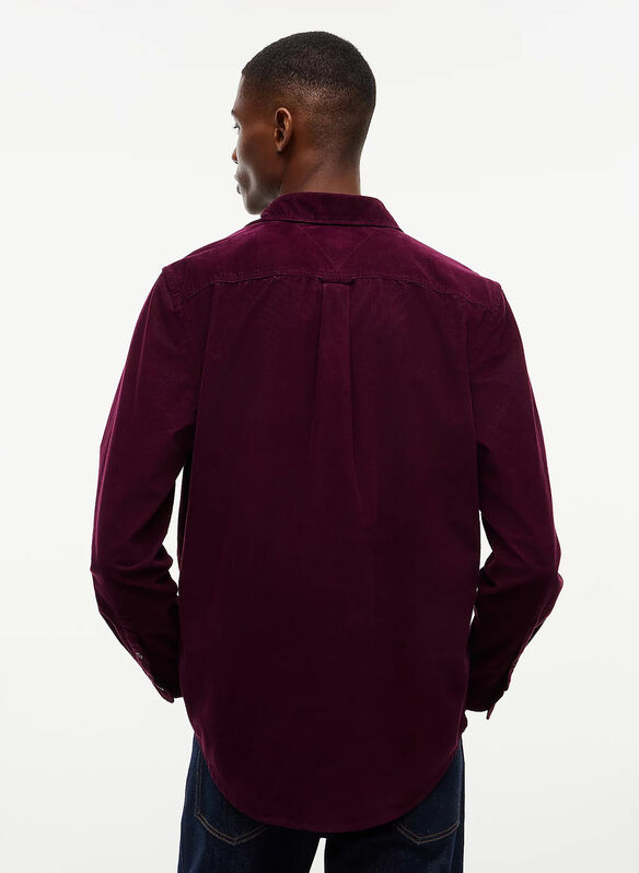 CAMICIA VELLUTO, V11 BORDEAUX, medium