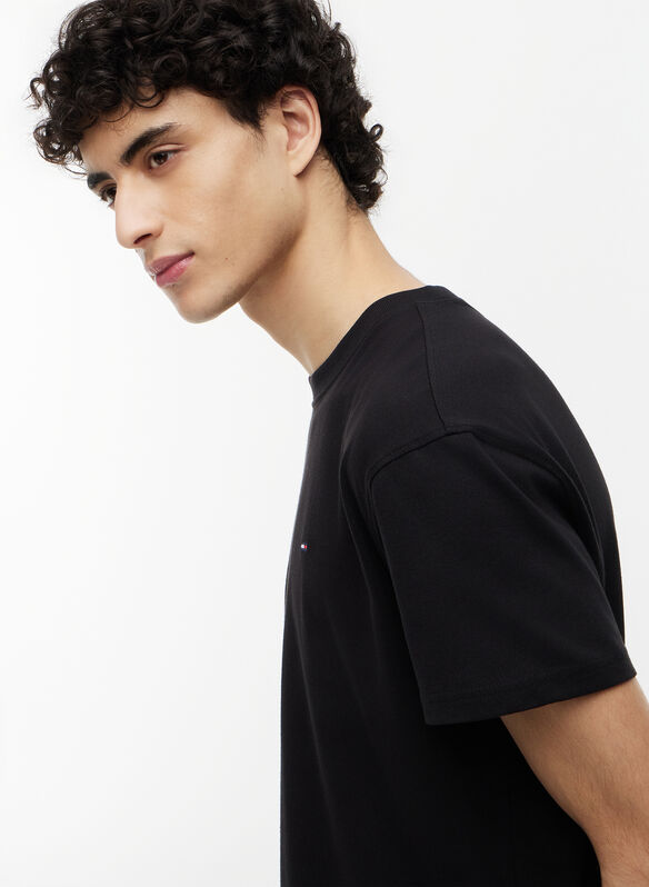 T.SHIRT MICRO LOGO, BDS BLK, medium