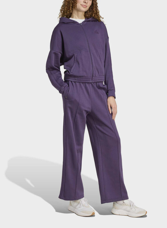 TUTA FULL ZIP CAPPUCCIO, PURPLE, medium