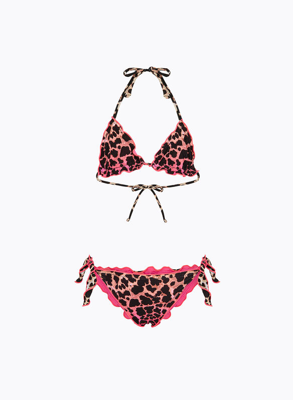 BIKINI TRIANGOLO, X08 ANIMALIER, medium