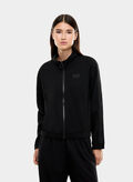 FELPA FULL ZIP TAPE, UC001 BLK, thumb
