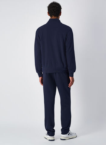 TUTA FULL ZIP MICRO LOGO, BS501 NVY, small