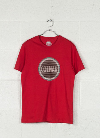 T-SHIRT LOGO, 193RED, small