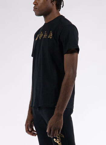 T-SHIRT LA GRAPHIC, JET BLACK, small