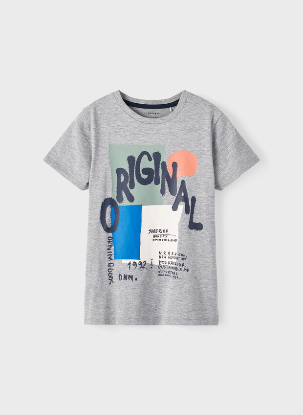 T-SHIRT FIRRE STAMPA RAGAZZO, , large