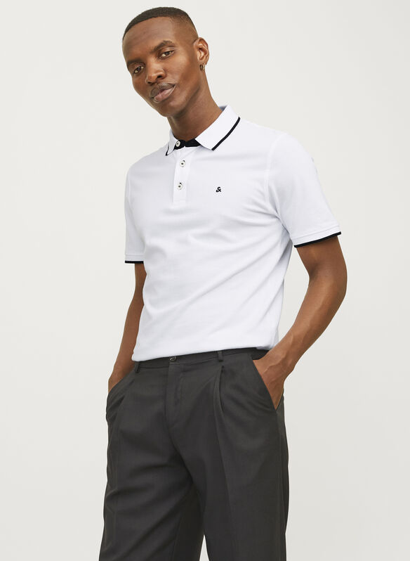 POLO CLASSIC, WHITE, medium