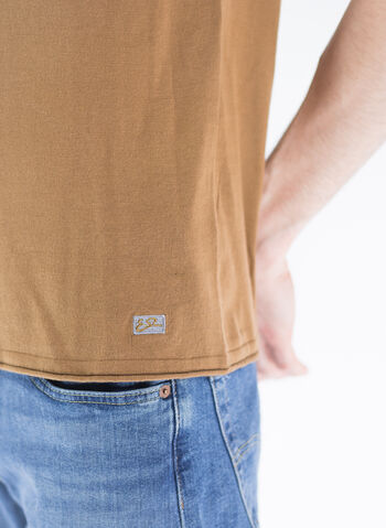 T-SHIRT IN MAGLIA, 0247 TABACCO, small