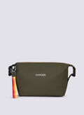 BEAUTY CASE CON LOGO, 30202 DARK ARMY GREEN, thumb