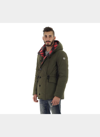 PIUMINO UOMO REVERSIBILE LUNGO , 187FORESTA, small