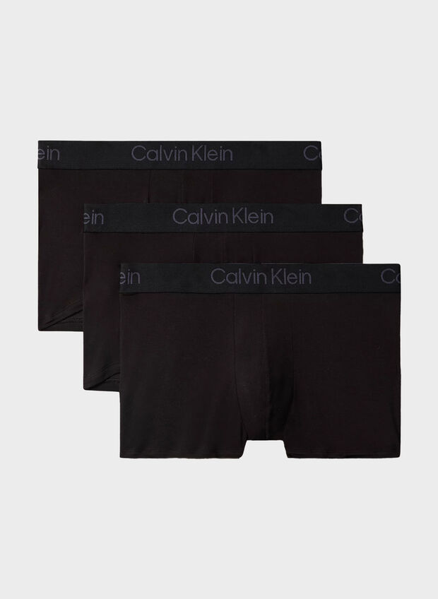 BOXER TRUNK DRI-FIT EVERYDAY 3-PACK, UB1 BLK, large