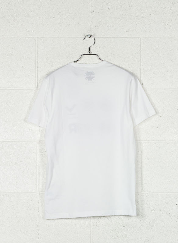 T-SHIRT CON LOGO, 01WHT, medium