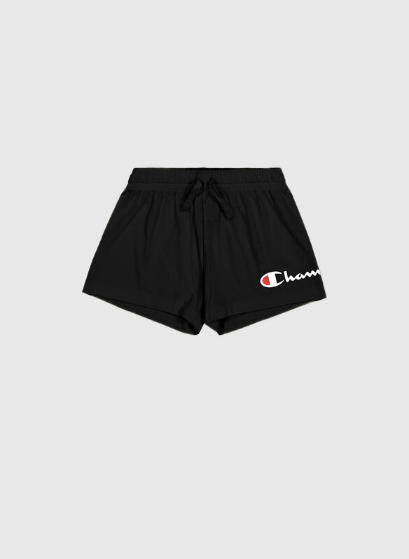 SHORTS ICONS RAGAZZA, KK001 BLK, medium