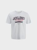 T-SHIRT CON STAMPA, BRIGHT WHITE, thumb