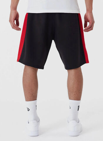 SHORTS NBA CHICAGO BULLS MESH, BLK, small