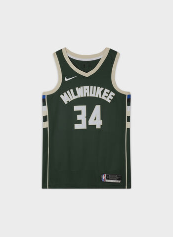 CANOTTA NBA GIANNIS ANTETOKOUNMPO MILWAUKEE SWINGMAN, 329GREEN, small