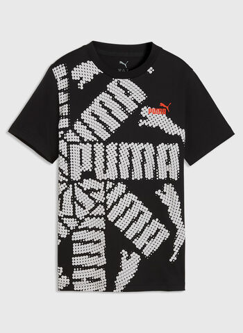 T-SHIRT LAB STORY RAGAZZO, 01 BLK, small