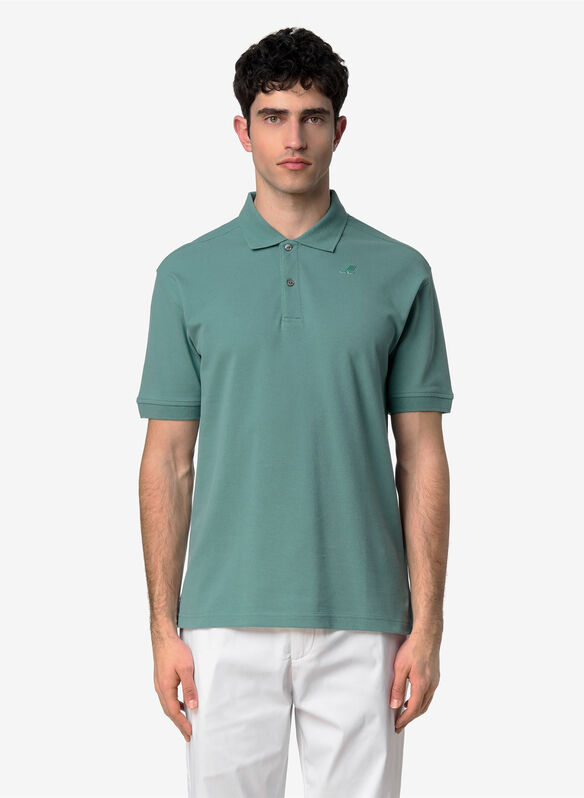 POLO SIMOR PIQUE, WIC  GREENMINE, medium