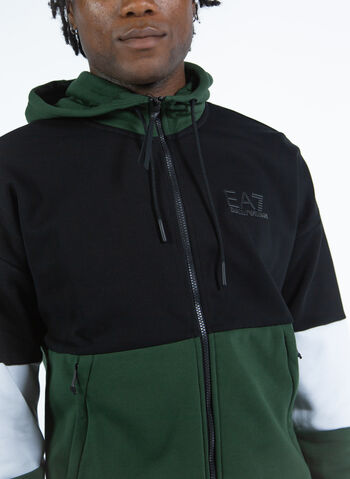 TUTA COLORBLOCK FULL ZIP, 1845 GREENBLK, small